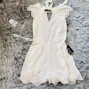 Brand New Express Eyelet Romper